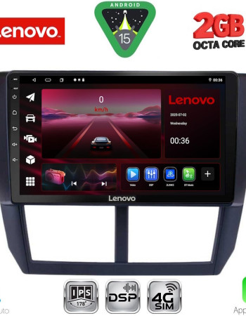 LENOVO LVF 5662_CPA (9inc) MULTIMEDIA TABLET for SUBARU FORESTER - IMPREZA - XV mod. 2008-2013
