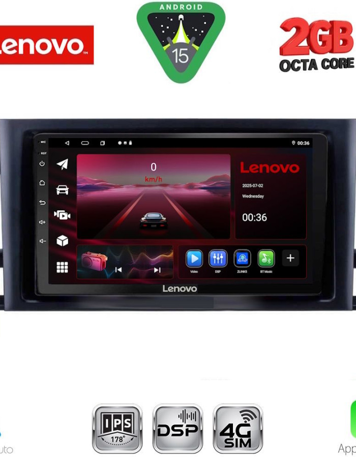 LENOVO LVF 5696_CPA (9inc) MULTIMEDIA TABLET for SUZUKI GRAND VITARA mod. 2005-2015