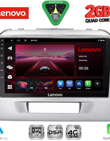 LENOVO LVF 5697SL_CPA (9inc) MULTIMEDIA TABLET for SUZUKI VITARA mod. 2016-2025 (SILVER)