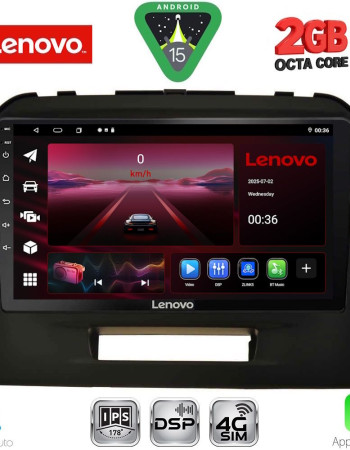 LENOVO LVF 5697BL_CPA (9inc) MULTIMEDIA TABLET for SUZUKI VITARA mod. 2016-2025 (BLACK)