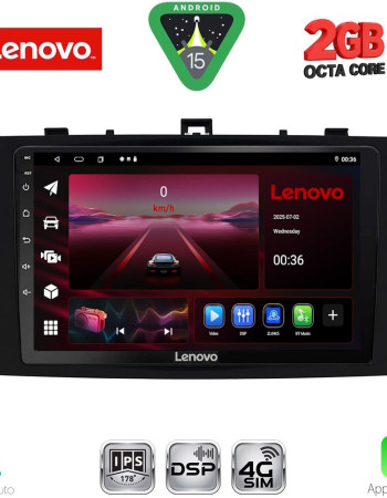 LENOVO LVF 5705BL_CPA (9inc) MULTIMEDIA TABLET for TOYOTA AVENSIS (T27) mod. 2009-2015 (BLACK)