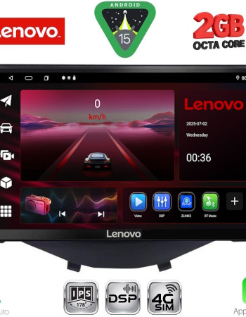 LENOVO LVF 5715_CPA CLIMA-A/C (9inc) MULTIMEDIA TABLET for CITROEN C1-PEUGEOT 108-TOYOTA AYGO mod. 2014-2022