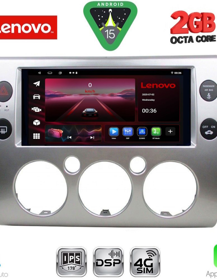 LENOVO LVF 5717_CPA (9inc) MULTIMEDIA TABLET for TOYOTA FJ CRUISER mod. 2007-2013
