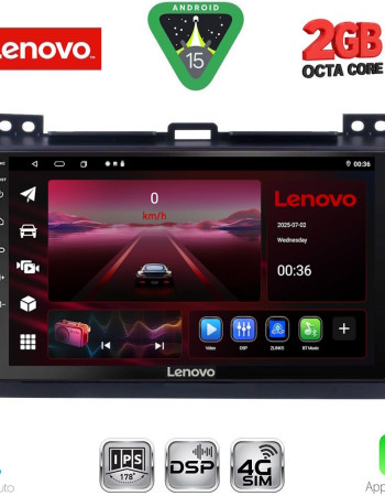 LENOVO LVF 5723_CPA (9inc) MULTIMEDIA TABLET for TOYOTA LANDCRUISER mod. 2002-2008