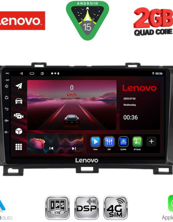 LENOVO LVF 5726BL_CPA (9inc) MULTIMEDIA TABLET for TOYOTA PRIUS mod. 2009-2015 (BLACK)