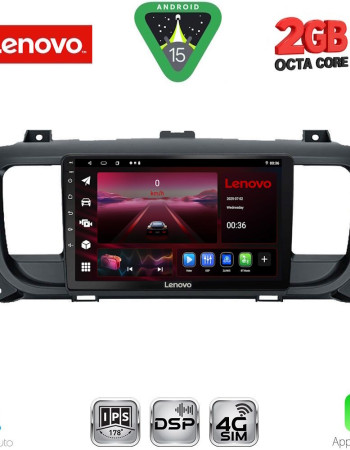 LENOVO LVF 5729_CPA (9inc) MULTIMEDIA TABLET for CITROEN JUMPY-SPACETOURER – PEUGEOT EXPERT-TRAVELLER – TOYOTA PROACE mod. 2016-2026