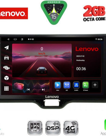 LENOVO LVF 5738_CPA (10inc) MULTIMEDIA TABLET for TOYOTA YARIS mod. 2020-2026 - MAZDA 2 mod. 2023-2026
