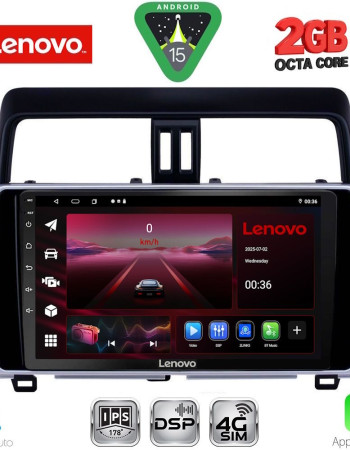LENOVO LVF 5739_CPA (10inc) MULTIMEDIA TABLET for TOYOTA LAND CRUISER mod. 2019-2023