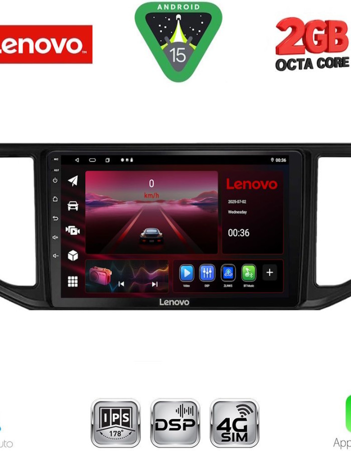LENOVO LVF 5753_CPA (10inc) MULTIMEDIA TABLET for VW CRAFTER mod. 2017-2026