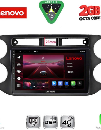 LENOVO LVF 5760BL_CPA (9inc) MULTIMEDIA TABLET for VW TIGUAN mod. 2011-2016 (BLACK)