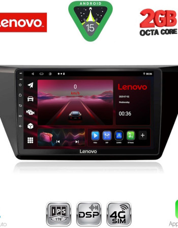 LENOVO LVF 5769_CPA (10inc) MULTIMEDIA TABLET for VW TOURAN mod. 2016-2026