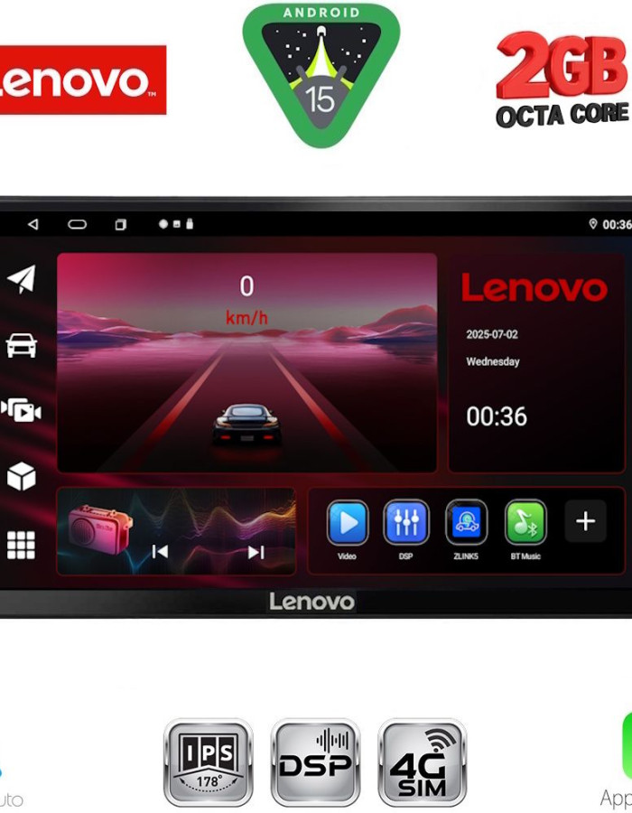 LENOVO LVF 5909_CPA (9" SLIM) 4G SIM MULTIMEDIA TABLET