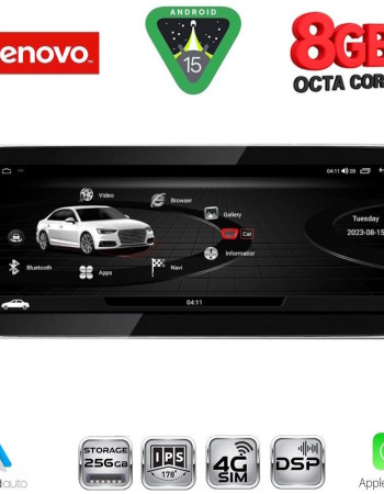 LENOVO LVK 28918_CPA RHD (10.33inc) MULTIMEDIA SYSTEM for AUDI A4-A5 mod. 2009-2016