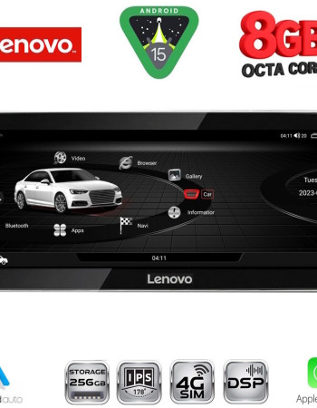 LENOVO LVK 29918_CPA RHD (12.3inc) MULTIMEDIA SYSTEM for AUDI A4-A5 mod. 2009-2016