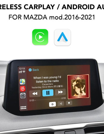 DIGITAL IQ MZ 252 CPA (WIRED CARPLAY / ANDROID AUTO for Upgrade for MAZDA mod. 2016-2021)