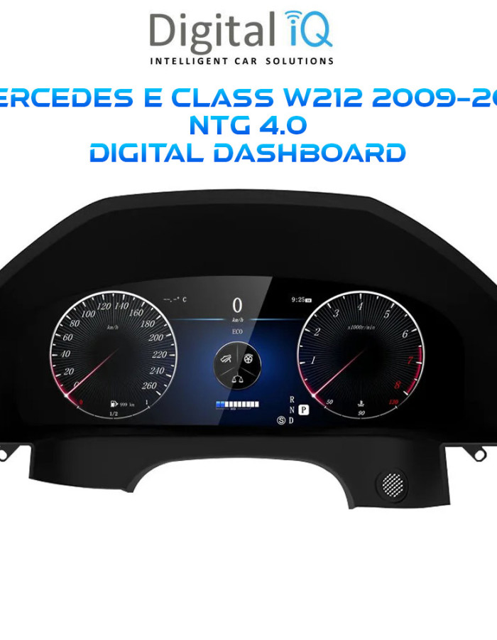 DIGITAL IQ DDD 991_DC (12.3in) DIGITAL CLUSTER for MERCEDES E CLASS (W212) mod. 2009-2011 with NTG 4.0
