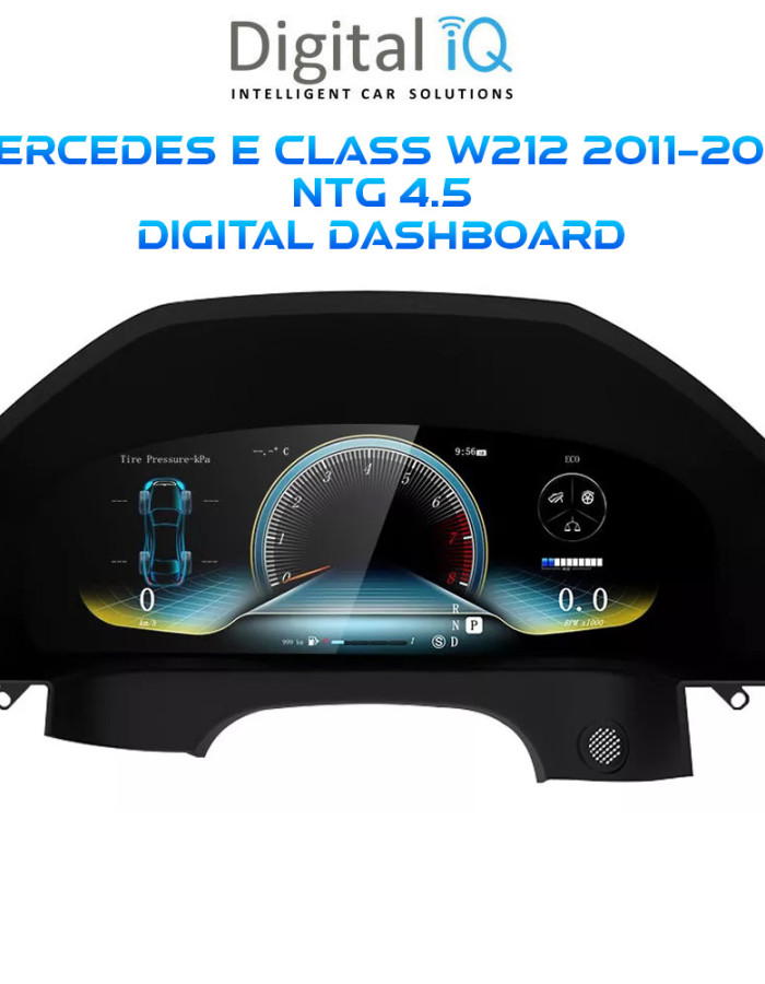 DIGITAL IQ DDD 992_DC (12.3in) DIGITAL CLUSTER for MERCEDES E CLASS (W212) mod. 2011-2014 with NTG 4.5