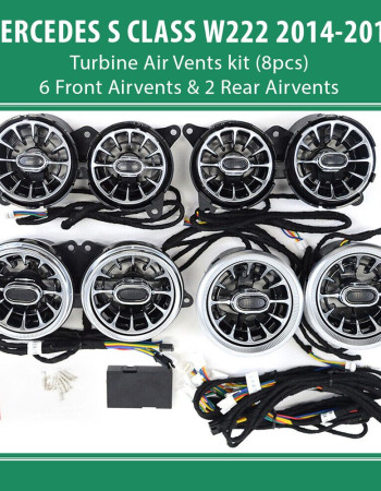 DIQ AMBIENT 8176 SF - BENZ S (W222) (Digital iQ Turbine Air Vent Ambient Light Kit MERCEDES S (W222) mod. 2014-2017)