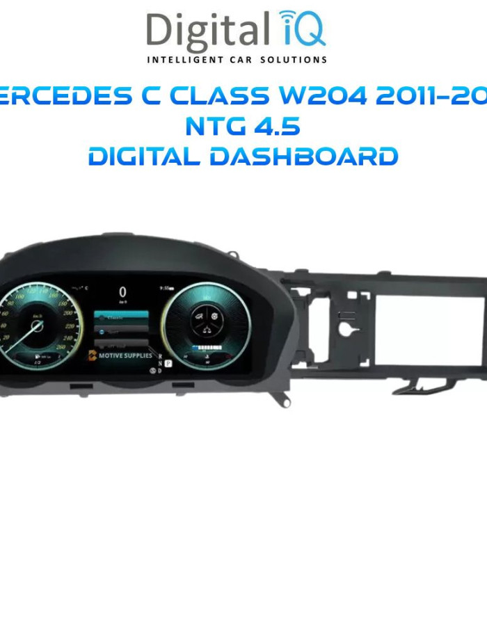 DIGITAL IQ DDD 985_DC (12.3in) DIGITAL CLUSTER for MERCEDES C CLASS (W204) mod. 2011-2014 with NTG 4.5