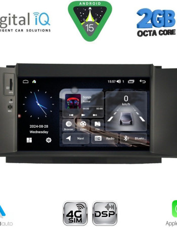 DIGITAL IQ MSF 341_CPA (7” DECK) MULTIMEDIA SYSTEM for CITROEN C4 mod. 2011-2018