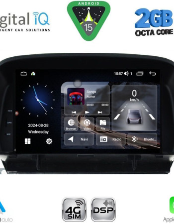 DIGITAL IQ MSF 360_CPA (7” DECK) MULTIMEDIA SYSTEM for OPEL MOKKA mod. 2012-2015