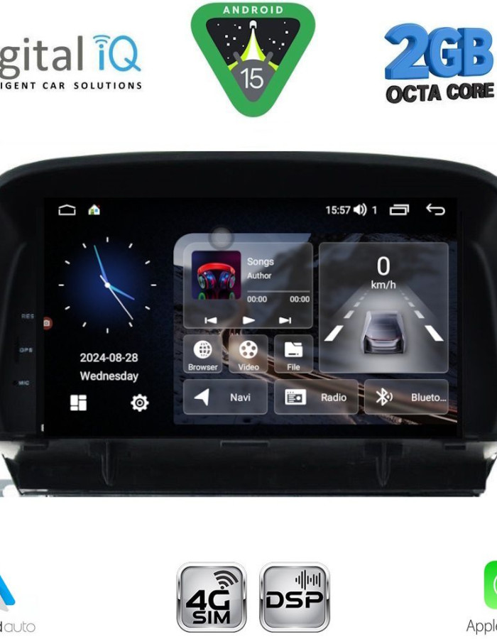 DIGITAL IQ MSF 360_CPA (7” DECK) MULTIMEDIA SYSTEM for OPEL MOKKA mod. 2012-2015
