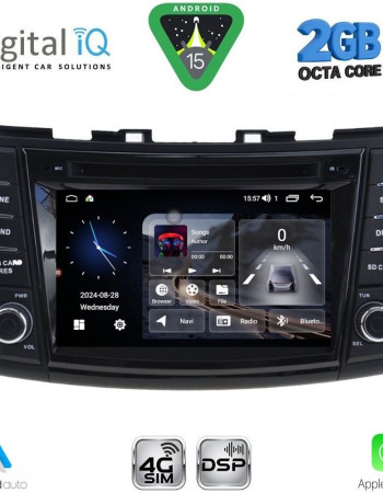 DIGITAL IQ MSF 377_CPA (7" DECK) MULTIMEDIA SYSTEM for SUZUKI SWIFT mod. 2011-2016