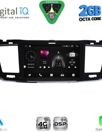 DIGITAL IQ MSF 381_CPA (7” DECK) MULTIMEDIA SYSTEM for PEUGEOT 508 mod. 2010-2015