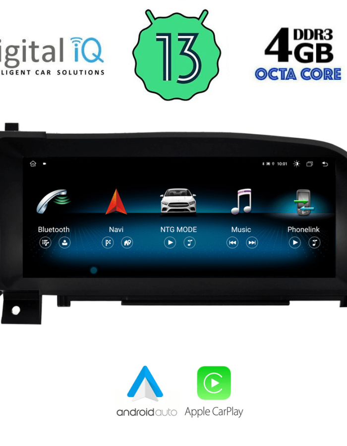 DIGITAL IQ MSG 15967_CPA (10.25inc) (NTG 4) MULTIMEDIA SYSTEM for MERCEDES S (W221) mod. 2006-2009