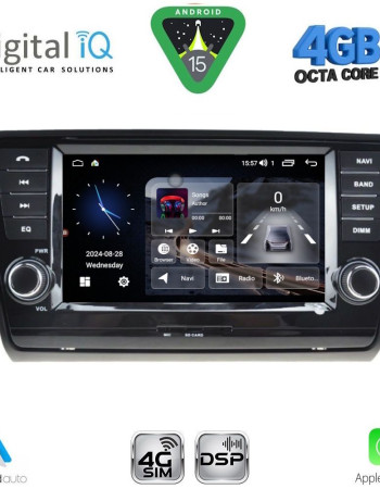 DIGITAL IQ MSG 406_CPA (8” DECK) MULTIMEDIA SYSTEM for SKODA OCTAVIA 7 mod. 2013-2021