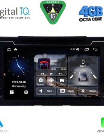 DIGITAL IQ MSG 413_CPA (7" DECK) MULTIMEDIA SYSTEM for  TOYOTA AURIS mod. 2015-2021 – AYGO X mod. 2022-2026 – COROLLA mod. 2017-2019