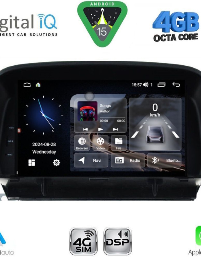 DIGITAL IQ MSG 460_CPA (7” DECK) MULTIMEDIA SYSTEM for OPEL MOKKA mod. 2012-2015