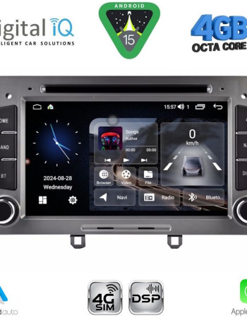 DIGITAL IQ MSG 483GR_CPA (7'' DECK) MULTIMEDIA SYSTEM for PEUGEOT 308 mod. 2007-2012