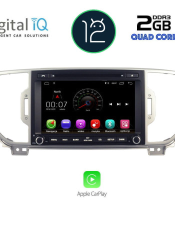 DIGITAL IQ MSM 348_CP (8'' DVD) MULTIMEDIA SYSTEM for KIA SPORTAGE mod. 2016-2018