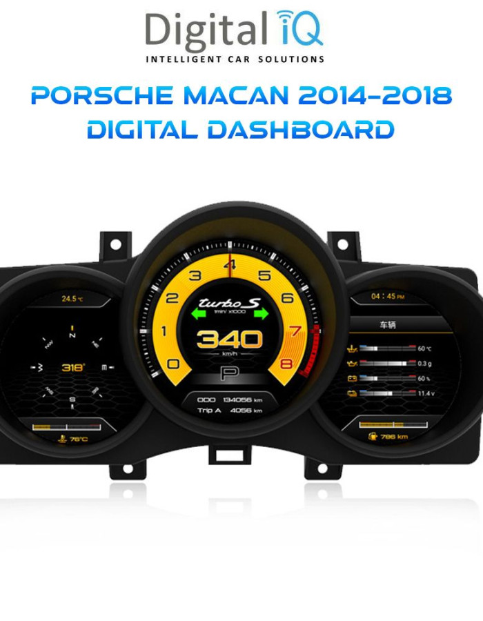 DIGITAL IQ DDD 635_DC (12.3in) DIGITAL CLUSTER for PORSCHE MACAN - BOXSTER mod. 2016-2022