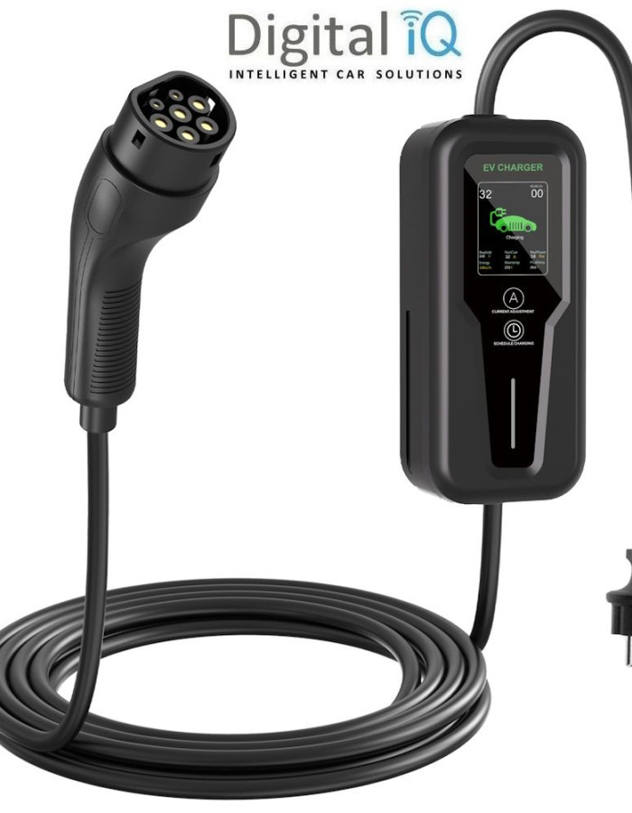 DIQ EV PRT 16035 (PORTABLE EV CHARGER TYPE 2 PEVC16A01 - 16A - 3.5kW)