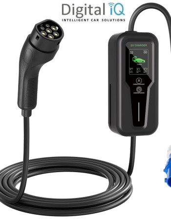 DIQ EV PRT 32007 (PORTABLE EV CHARGER TYPE 2 PEVC32A01 - 32A - 7kW)