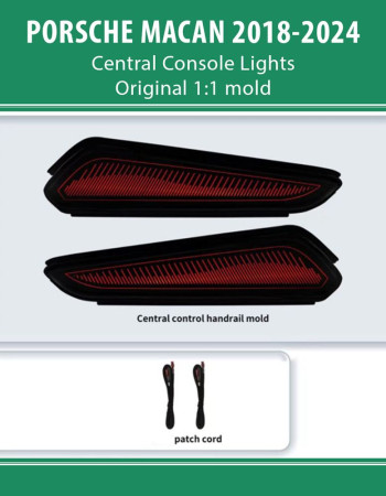 DIQ AMBIENT SADDLE MC (Digital iQ Central Console Ambient Lights for Porsche Macan mod. 2018-2024)