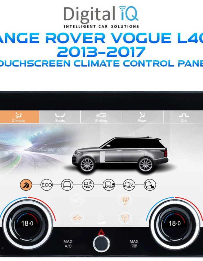 DIGITAL IQ FZ 2011_CL (TOUCHSCREEN CLIMATE CONTROL PANEL 10" for RANGE ROVER VOGUE L405 mod. 2013-2017)