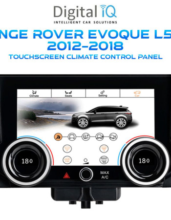 DIGITAL IQ FZ 2008_CL (TOUCHSCREEN CLIMATE CONTROL PANEL for RANGE ROVER EVOQUE L538 mod. 2012-2018)