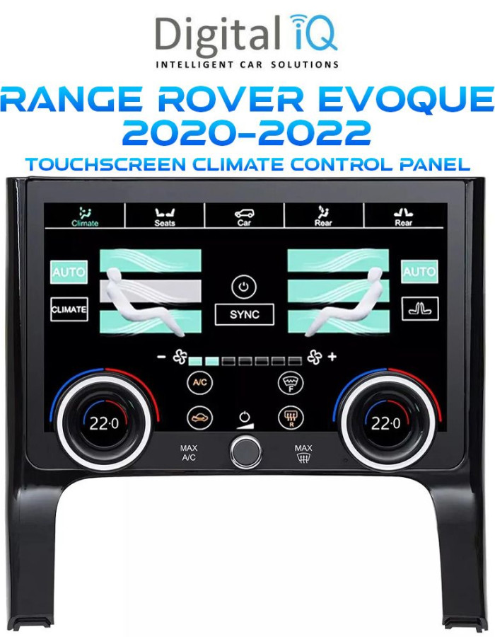 DIGITAL IQ FZ 2026_CL (TOUCHSCREEN CLIMATE CONTROL PANEL 10" for RANGE ROVER EVOQUE mod. 2020-2022)