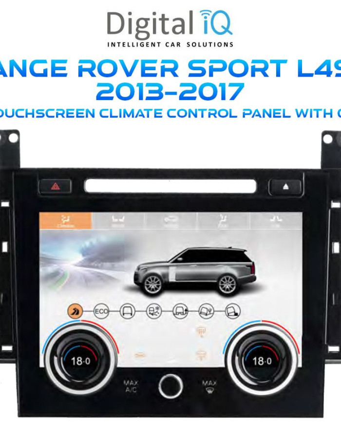 DIGITAL IQ FZ 2006_CL - TOUCHSCREEN CLIMATE CONTROL PANEL (WITH CD) for RANGE ROVER SPORT L494 mod. 2013-2017