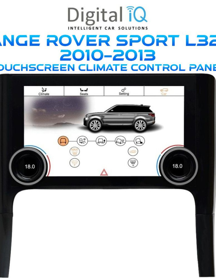 DIGITAL IQ FZ 2012_CL (TOUCHSCREEN CLIMATE CONTROL PANEL 10" for RANGE ROVER SPORT L320 mod. 2010-2013)
