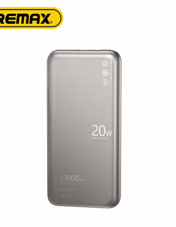 REMAX RPP-636 GR Ultrathin Metal Powerbank Fast charging 20w (10.000mA)