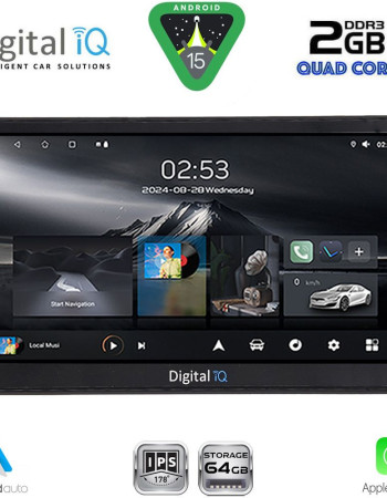 DIGITAL IQ RSD 1005_CPA (10inc) MULTIMEDIA TABLET for AUDI A4 mod. 2008-2015