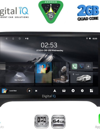 DIGITAL IQ RSD 1009_CPA (9inc) MULTIMEDIA TABLET for AUDI TT  mod. 2007-2015