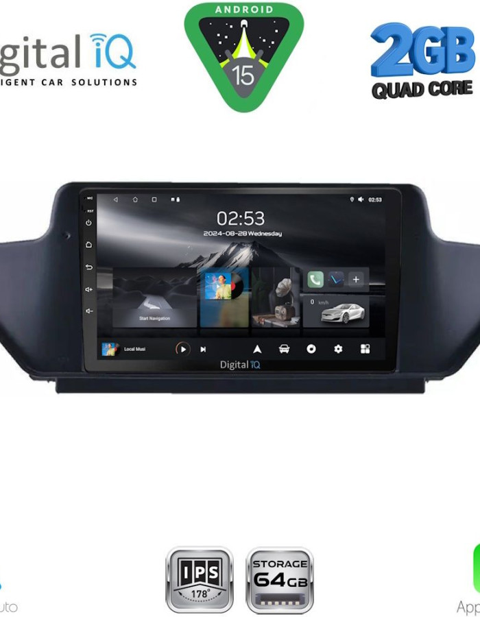DIGITAL IQ RSD 1056_CPA (10inc) MULTIMEDIA TABLET for BMW X1 mod. 2009-2015