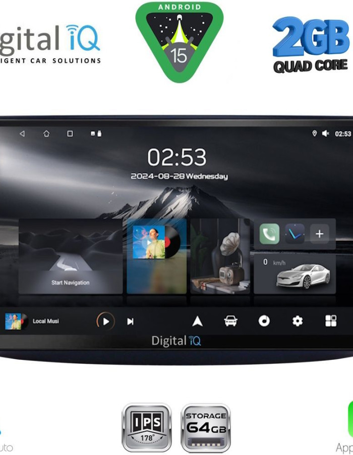 DIGITAL IQ RSD 1072_CPA (9inc) MULTIMEDIA TABLET for CHEVROLET AVEO mod. 2006-2010