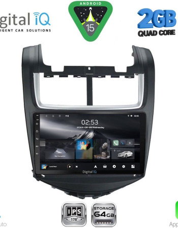 DIGITAL IQ RSD 1075_CPA (9inc) MULTIMEDIA TABLET for CHEVROLET AVEO mod. 2014-2017