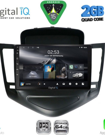 DIGITAL IQ RSD 1076_CPA (9inc) MULTIMEDIA TABLET for CHEVROLET CRUZE mod. 2008-2012